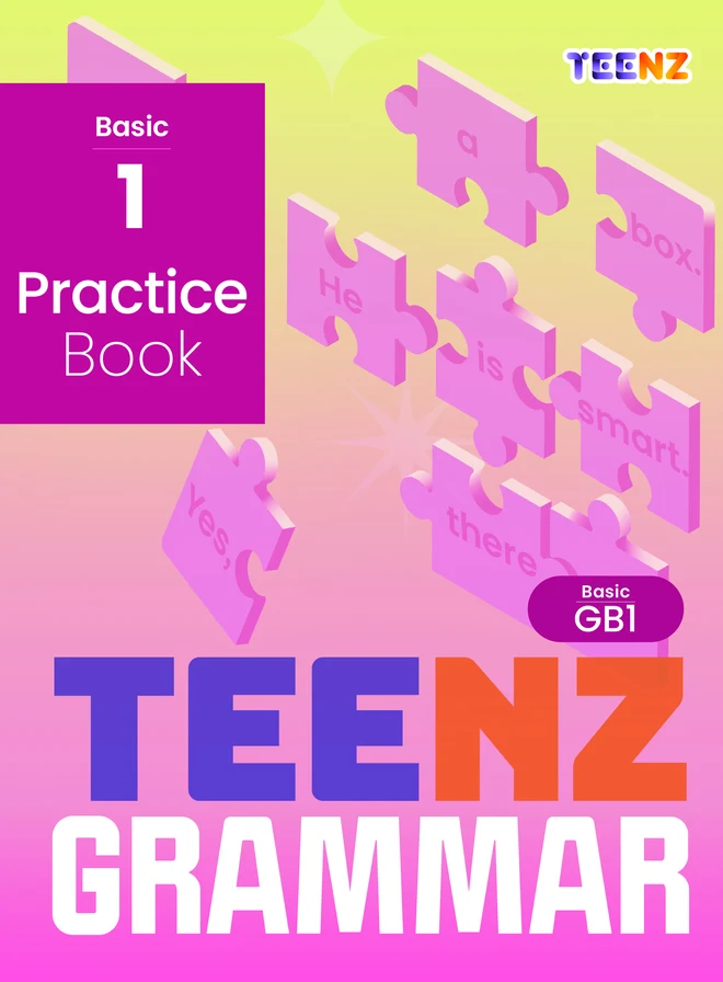 TEENZ GRAMMAR Basic 1 Practice Book 표지